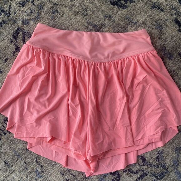 Automet Pink Fluttery Skirt Size Medium Run Athletic Sporty girl - Picture 1 of 7